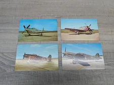 4 Unused Post Cards. United States Military Airplanes