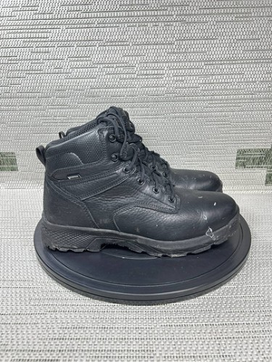 #ad Timberland Pro Boot Mens Size 13 Wide Titan Ev Soft Toe Work Black Leather Ankle $55.99