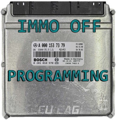 ECU Mercedes Sprinter 2.2 0281010970 A0001537379 immo off, plug&play, Garantie