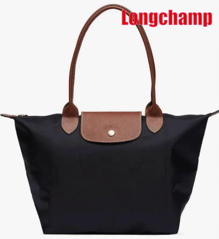 Longchamp folding tote bag, size L Black New From Japan | eBay