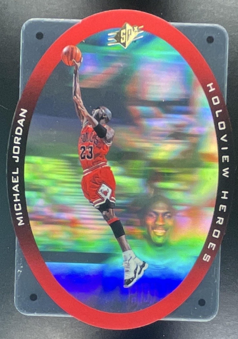 Michael Jordan 1996 SPx #H1 Holoview Heroes Price Guide - Sports
