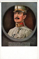 AK Patriotik KuK Generał von Böhm - Ermolli I wojna światowa Austria Wojsko