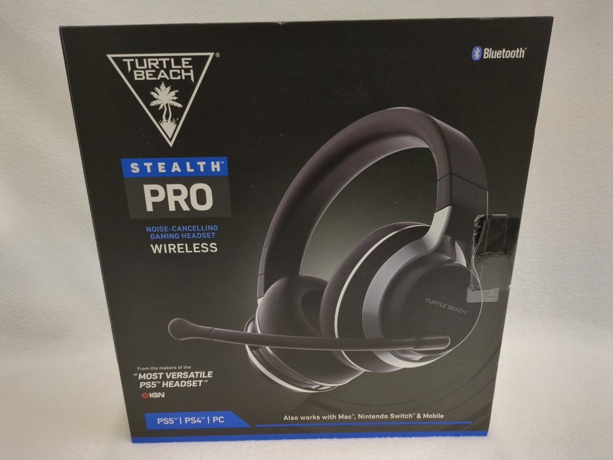 Turtle Beach Stealth Pro PS5 Wireless Gaming Headset w/Box