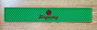 TANQUERAY GIN RUBBER RAIL RUNNER SPILL COASTER BAR MAT *BRAND NEW*