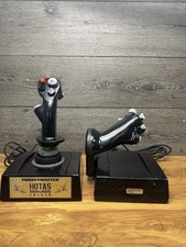 Thrustmaster HOTAS Cougar F16 Flight Simulator Controller Throttle  Joystick