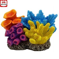 Coral Reef Aquarium Decoration Artificial Ornament Fish Terrarium Ecosystem New