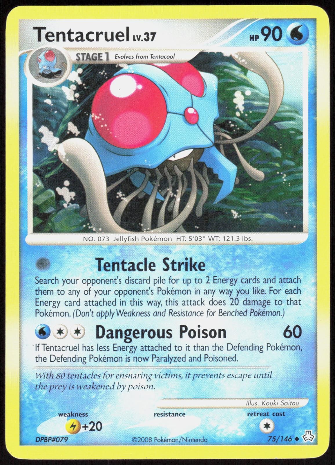 Legends Awakened Tentacruel 75/146 Uncommon Pokemon LP