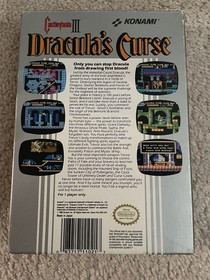 Castlevania 3 Dracula's Curse Nintendo NES Complete CIB