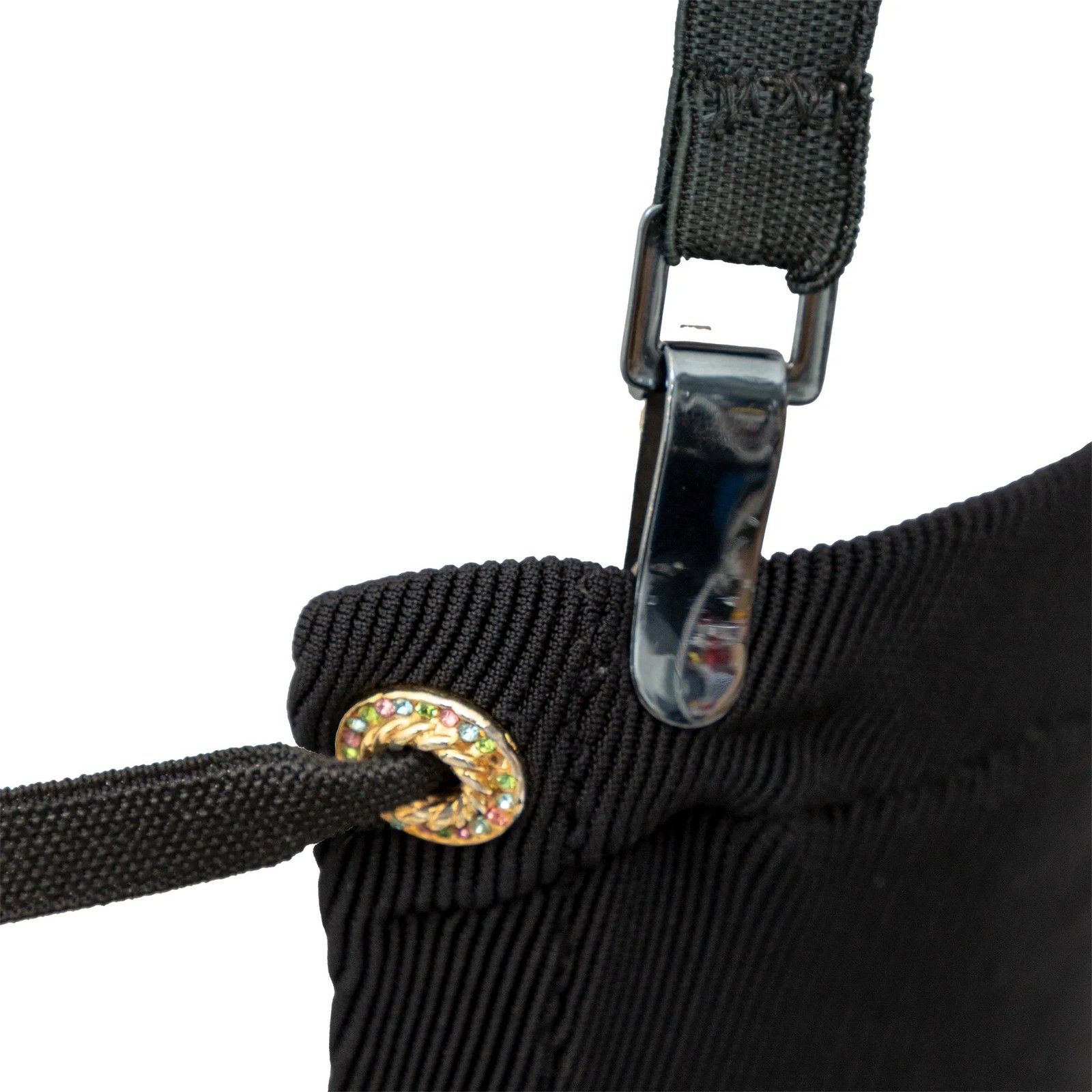 Atelier Versace Bustier Jumpsuit - 90s Female Black M image 8