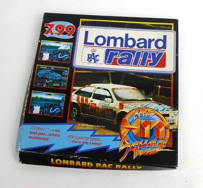 Commodore Amiga Spiel in OVP -- LOMBARD RALLY -- DISK