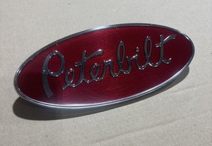 Peterbilt Factory Nameplate Hood Emblem | 20-19280 used