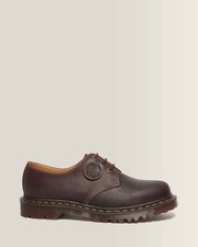 Dr. Martens 1461 Made in England Wax Commander Rustic Brown Men  s US M-11  W-12