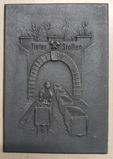 SHW Eisenkunstguss Relief Besucherbergwerk Tiefer Stollen Wasseralfingen