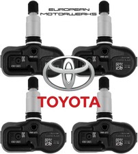 Complete Set Of 4 Genuine Oem Toyota Tpms Tire Pressure Sensors 42607-33011 Kit Complete Set Of 4 Genuine Oem Toyota Tpms Tire Pressure Sensors 42607-33011 Kit