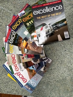 Excellence The Magazine About Porsche 2025 Full Year Lot Set Of 9 GREAT
