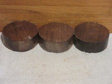 3PC  MISSOURI BLACK WALNUT TURNING WOOD BOWL BLANK