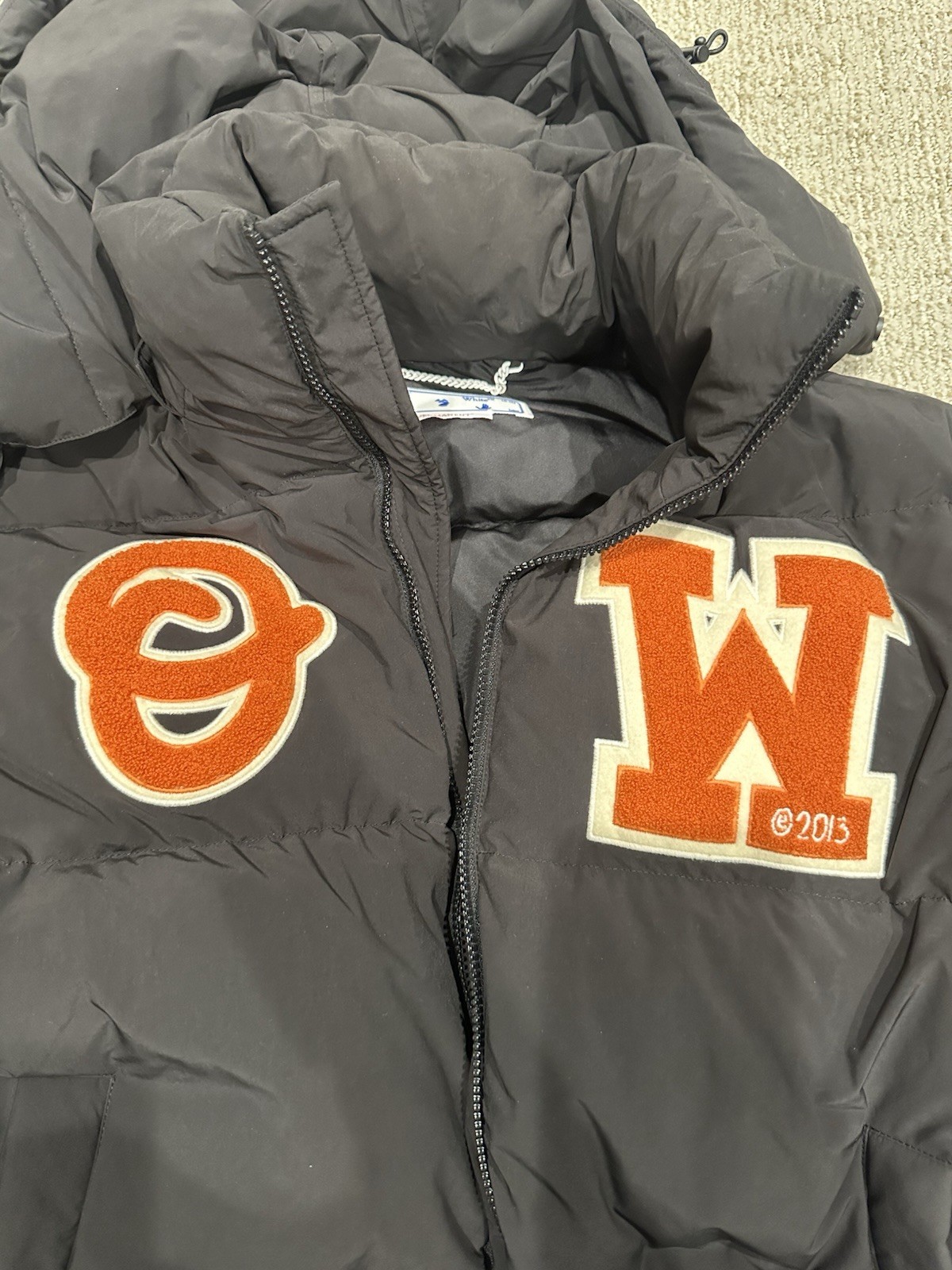 off white puffer jacket - image 2