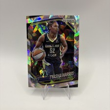 2025 Panini Prizm WNBA Cracked Ice Prizm #130 Tyasha Harris Dallas Wings