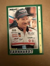 Dale Earnhardt GOODWRENCH RACING 1993 MAXX #3 NASCAR HOFer LEGEND card