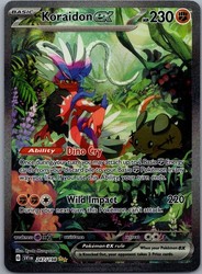 Koraidon ex 247/198 Scarlet & Violet Base Set Special Illustration Rare