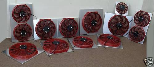 TOYOTA TACOMA FFD EXTREME TWIN ELECTRIC COOLING FAN KIT MORE MPG MORE HP ! - Picture 1 of 1