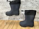 Kamik Snobuster 2 Navy Waterpoof Rain Snow Boots Boys Toddler Size 8