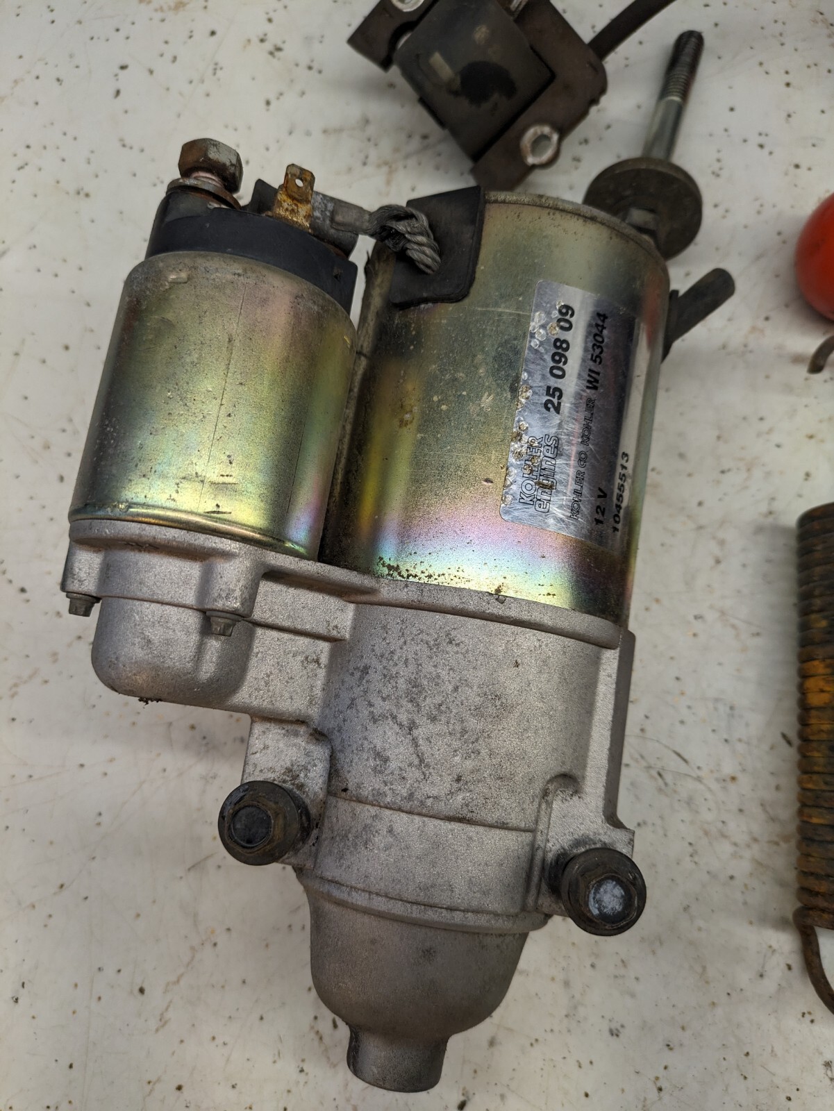 John Deere STX38 Electrical Parts Electric Clutch, Switches, Starter