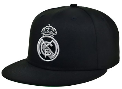 Real Madrid Snapback - Adjustable Fit - Authentic - White Embroidered Detail