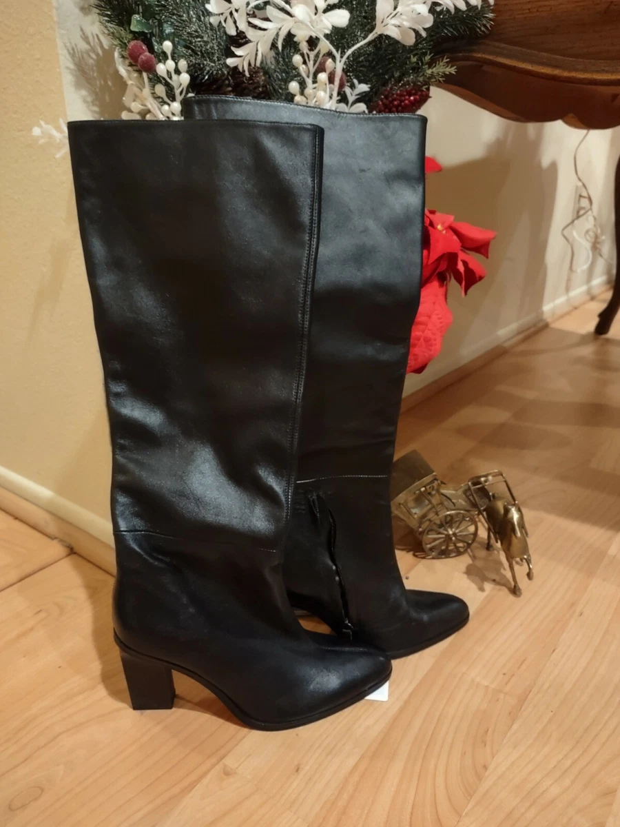 Zara top slouchy boots