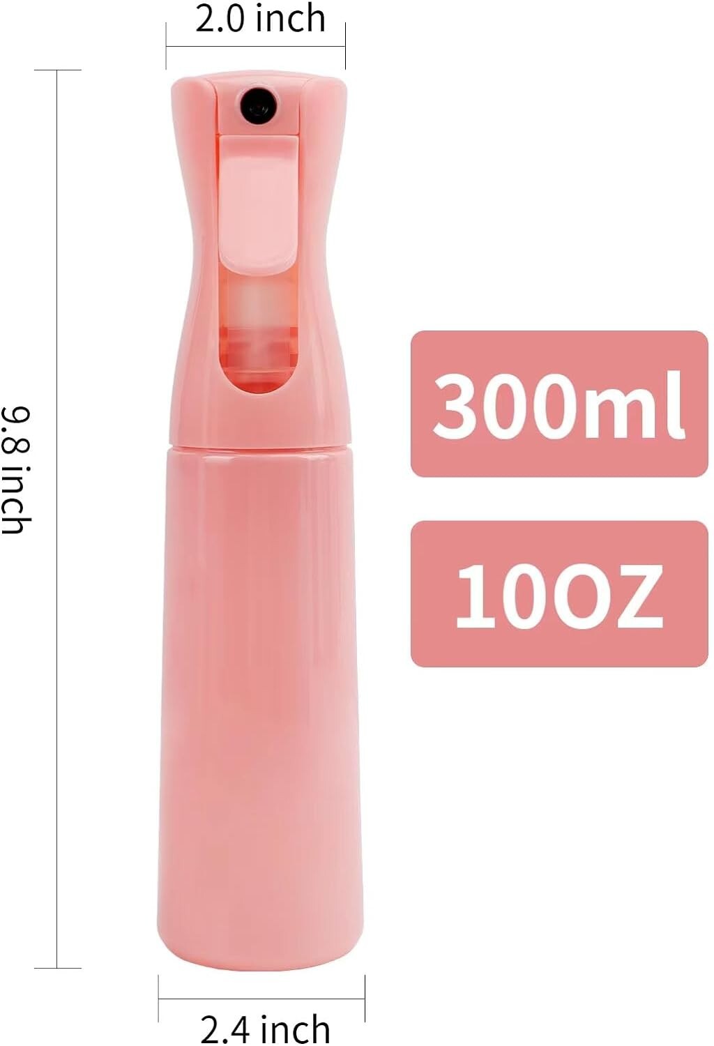 MEIPO Continuous Spray Bottle for Hair Reusable Beauty Spray B(1Pcs