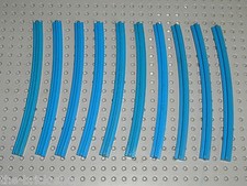 10 rails LEGO TRAIN 12v 4,5v ref 3230a track / 725 726 119 113 183 722 181 120