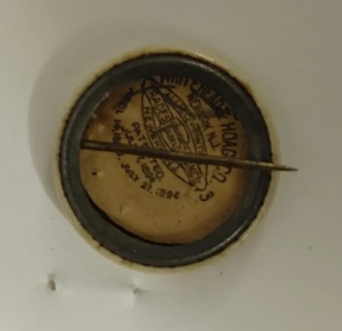 Antike Feldzug Button Pin Pinback A.O. Eberhart Minnesota Gubernatorial 1909 - Bild 5 von 9