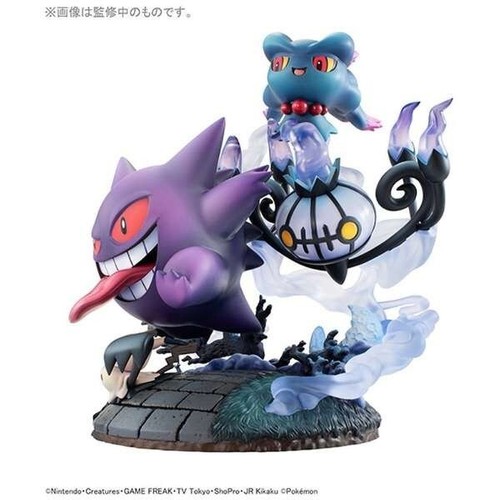 G.E.M.EX Pokémon Series Ghost-Type Assemble Figure MegaHouse Japan NEW - Picture 2 of 10