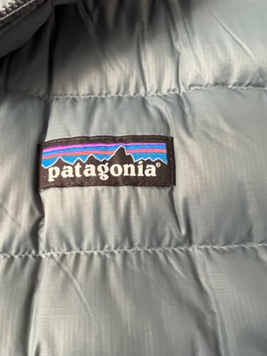 Neu ohne Etikett Patagonia Daunen Pullover Weste Herren 3XL schiefergrau - Bild 2 von 4