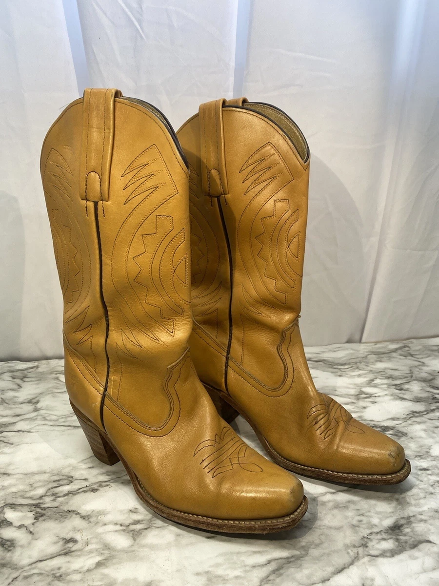 Frye tan clearance boots