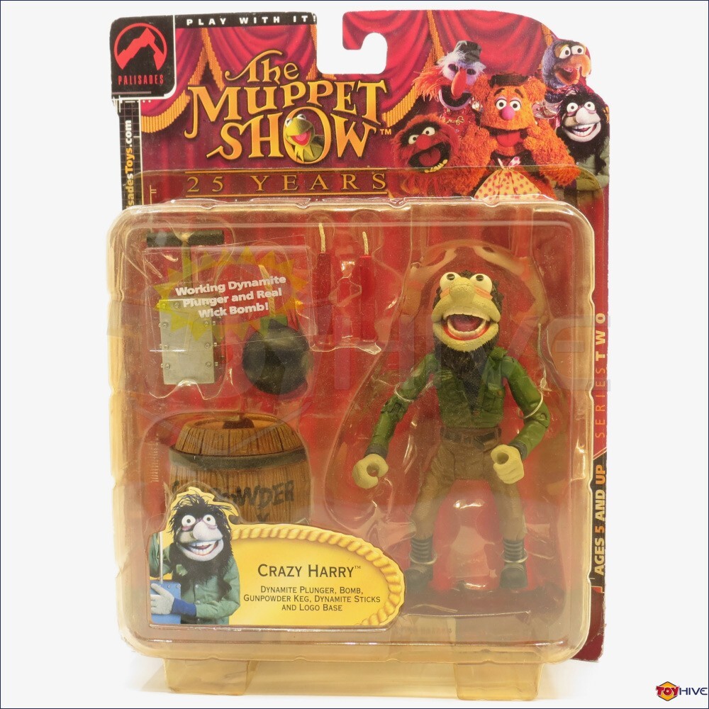 The Muppet Show Crazy Harry with dynamite series 2 figure
