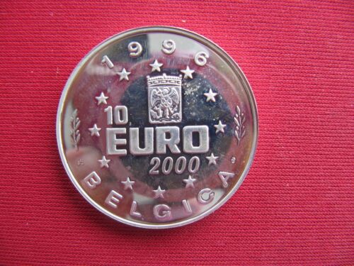 10 EURO temporaire BELGIQUE Argent 1996