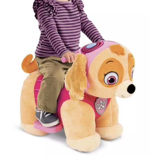 skye plush ride on