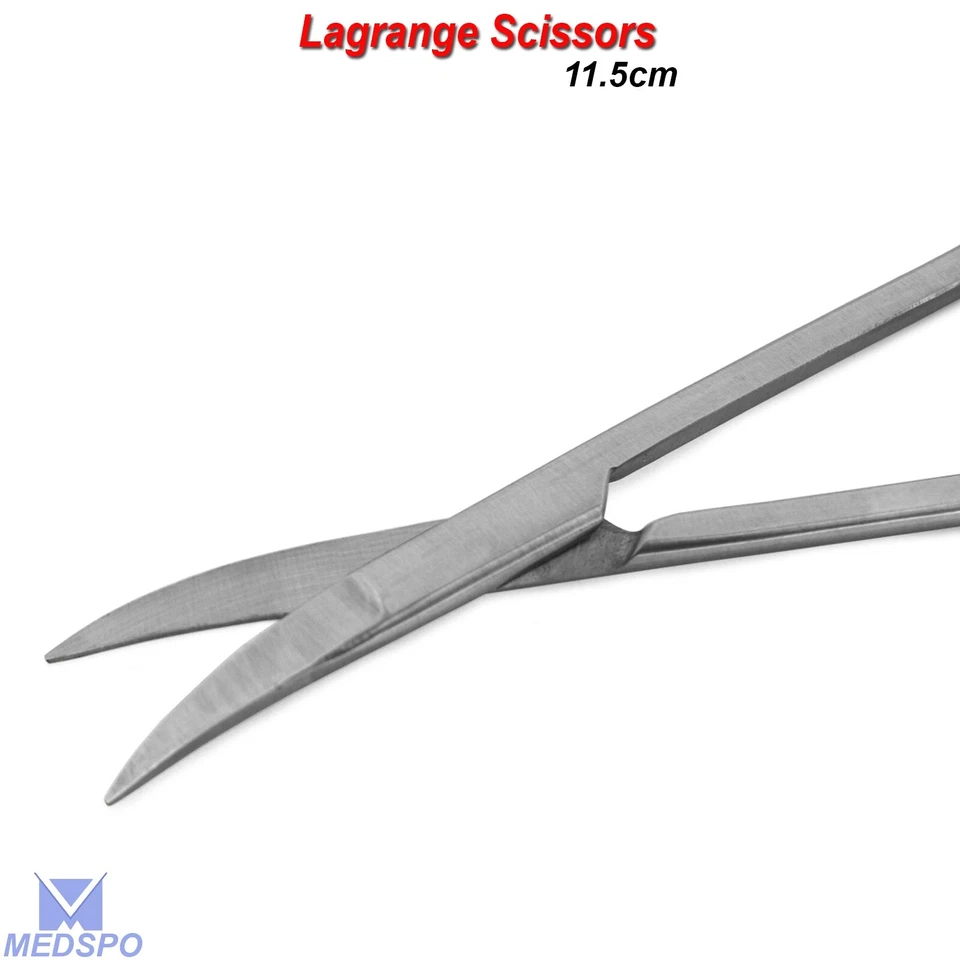 Dental Trimming Tissue Gum La Grange Surgical Double Curved Veterinary Shears - Image 2 of 4