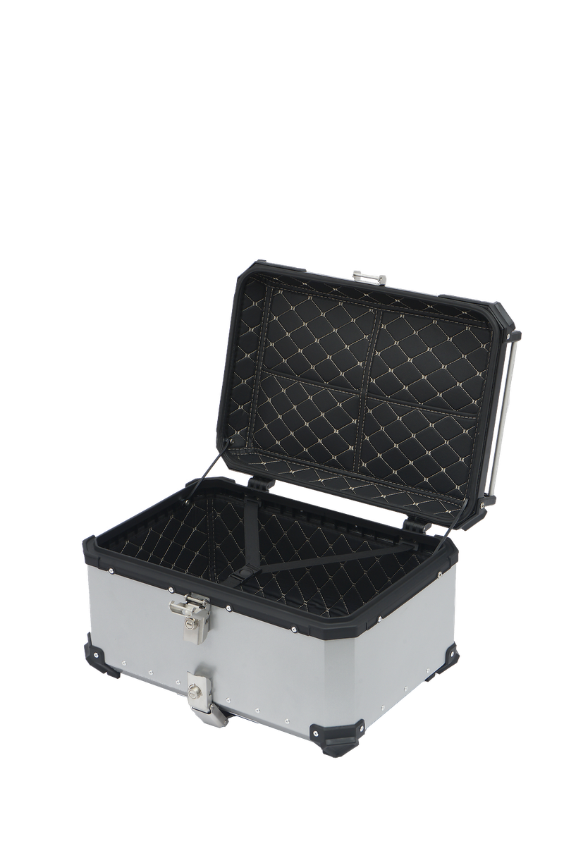 FUYAO Motorradkoffer Alu Top Case Für Roller 45L 55L 65L 80L 100L