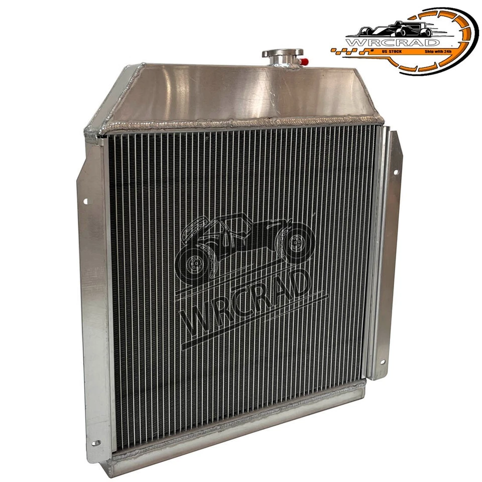 Radiador de refrigeración MT 1949-1952 Plymouth Dodge Chrysler DeSoto WR recto 6 Foto 4 de 4