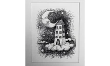 Cloud House, a reprint of an original drawing