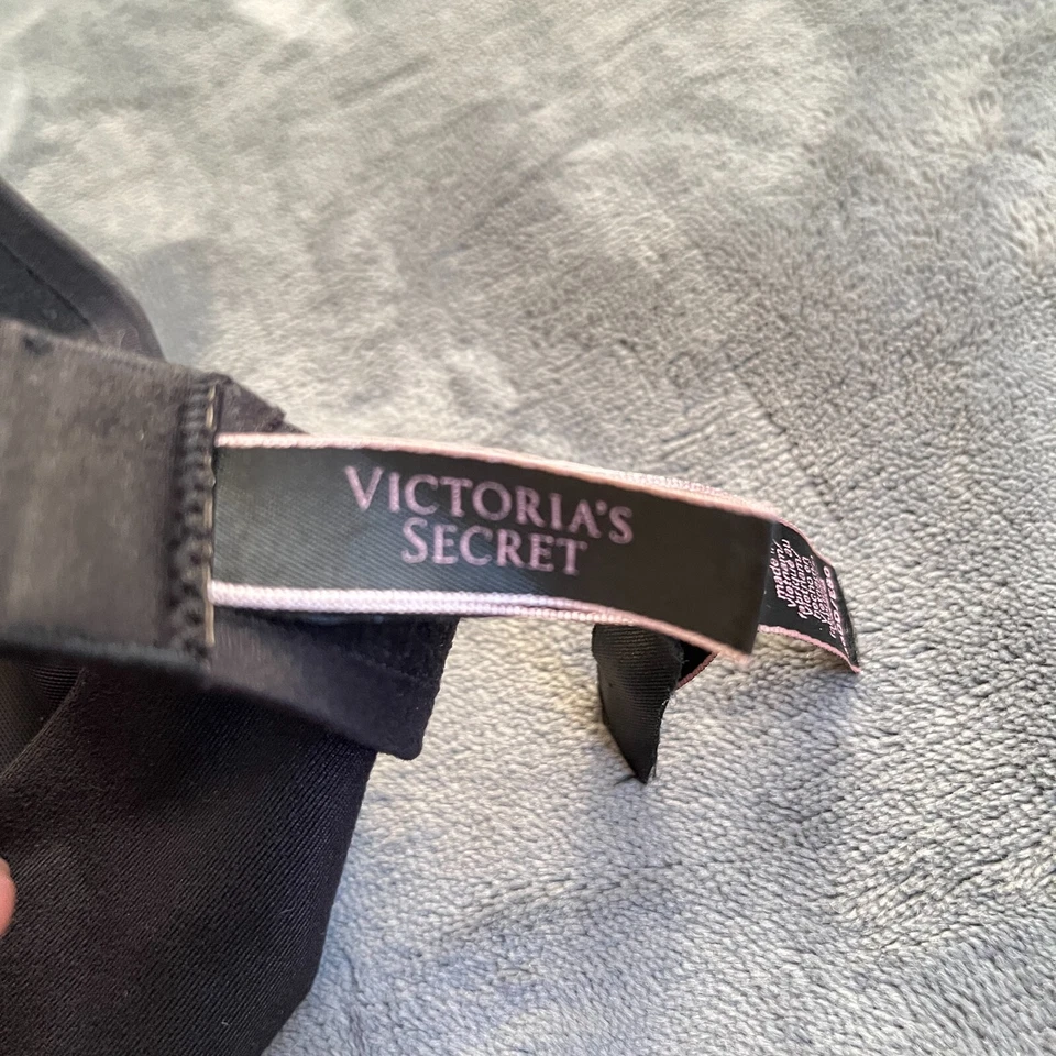 Sujetador deportivo Victoria's Secret Black Point Incredible Max para mujer talla 36DD/E80 Foto 3 de 4