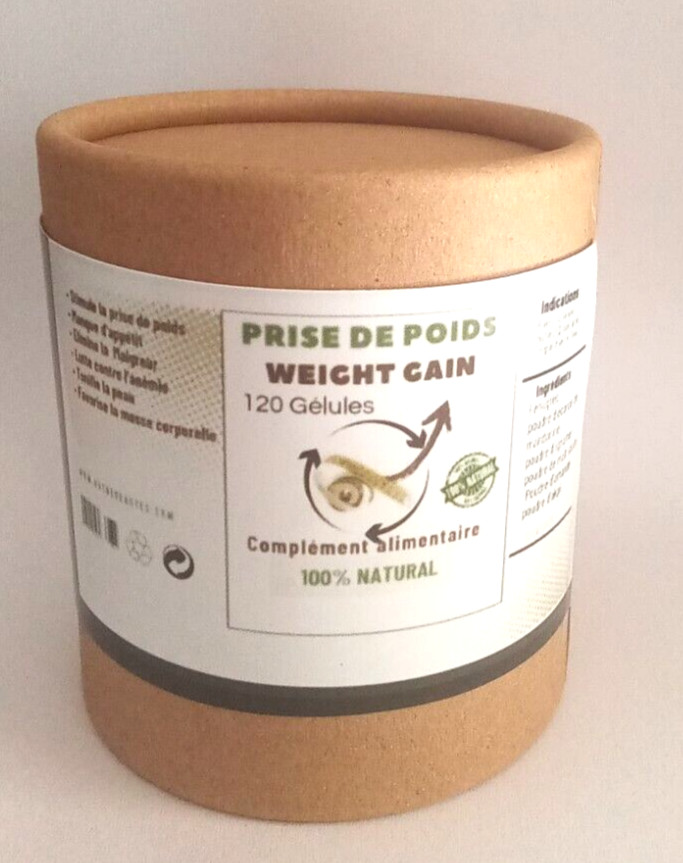 Comment grossir rapidement avec la boîte de 120 gélules naturelles