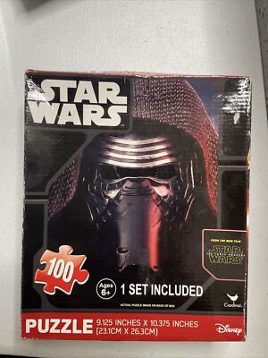 Star Wars The Force Awakens Jigsaw Puzzle 100pc Dusney Cardinal 9.125x10.375 NEW
