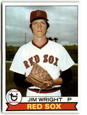 1979 Topps Jim Wright Boston Red Sox #349