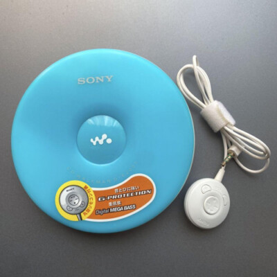 Sony CD Walkman D-EJ002 P Blue Confirmed Operation limited Sony CD Walkman D-EJ002 P Blue Confirmed Operation limited