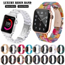Resin Band iWatch Strap Bracelet For Apple Watch S12 11 10 9 8 7 6 5 SE3 Ultra 4