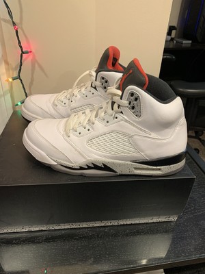 jordan retro 5 white cement