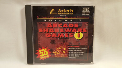 ARCADE SHAREWARE GAMES - VOL. 1 (30+ GAMES) (AZTECH) / CD-ROM / PC